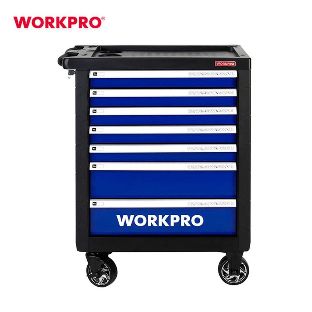ตู้เก็บเครื่องมือช่าง 7 ชั้น มีล้อ WORKPRO WP285002 (ไม่รวมเครื่องมือ)