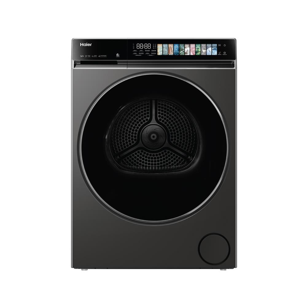 เครื่องอบผ้าฝาหน้า HAIER HD140-AR367S8U1 14 กก. สีเทาเข้ม