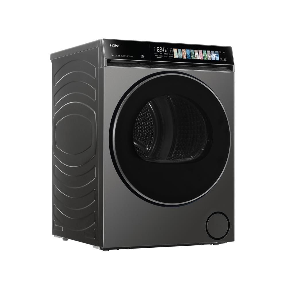เครื่องอบผ้าฝาหน้า HAIER HD140-AR367S8U1 14 กก. สีเทาเข้ม