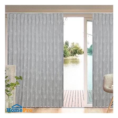 ผ้าม่านจีบ BENETTA MURRAY UV 160x220 ซม. สีเทา_4