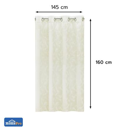 ผ้าม่าน EYELET HOME LIVING STYLE CAYLA UV 145x160 ซม. สีครีม_4