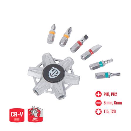 ไขควงสปินเนอร์ 6 IN 1 WORKPRO WP221065_2