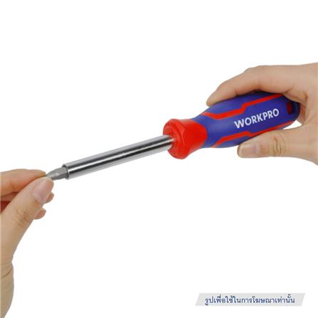 ด้ามจับดอกไขควง 1/4 นิ้ว WORKPRO WP221049_2