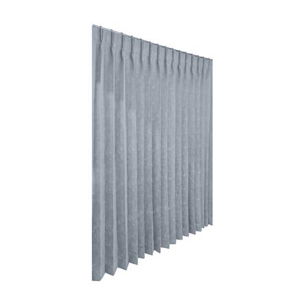 ผ้าม่านจีบ BENETTA KARL UV 160x220 ซม. สีเทา_1