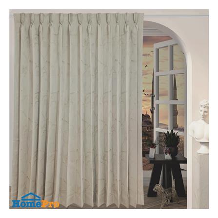 ผ้าม่านจีบ BENETTA WALKEN UV 140x220 ซม. สีครีม_4