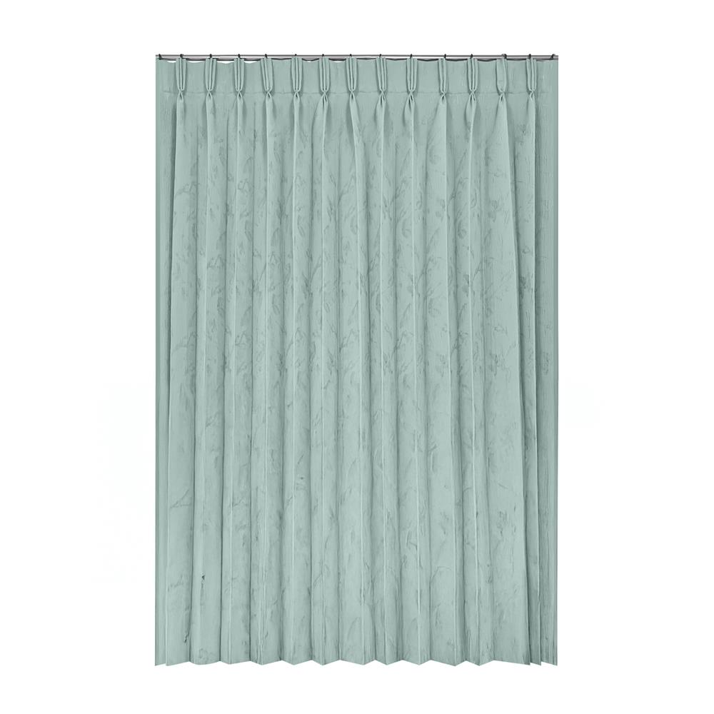ผ้าม่านจีบ BENETTA HAMBLE UV 140x220 ซม. สีเขียว_0
