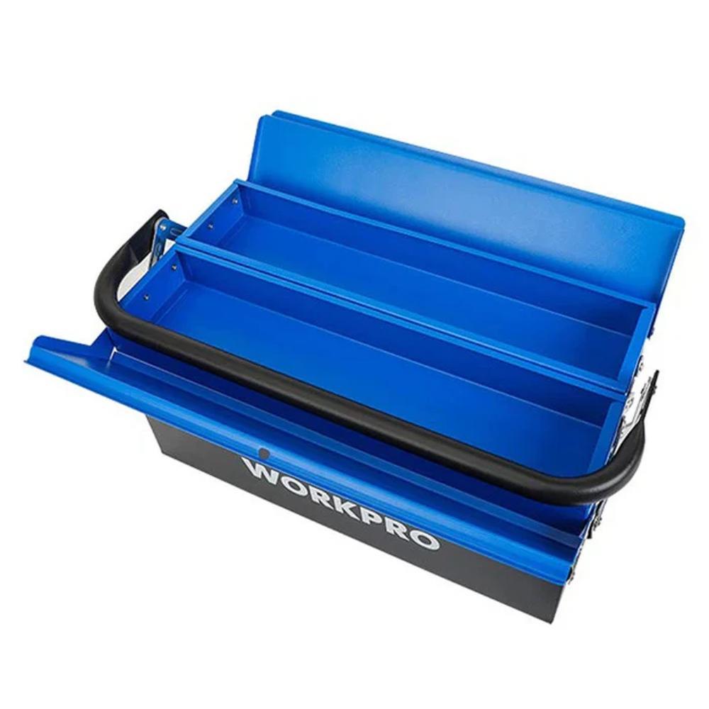 กล่องเก็บเครื่องมือ 5 ชั้น WORKPRO WP282001 สีน้ำเงิน/ดำ