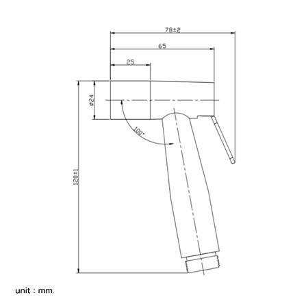 สายฉีดชำระสเตนเลสครบชุด NOVABATH NVB-SY021S_1