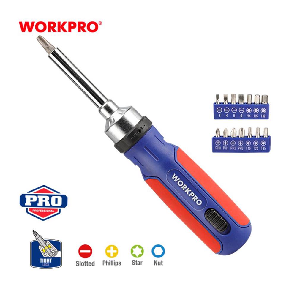 ชุดไขควง WORKPRO WP221061 (ชุด 14 ชิ้น)