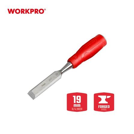 สิ่วงานไม้ด้ามแดง WORKPRO WP243002 19 มม. (3/4 นิ้ว)_1