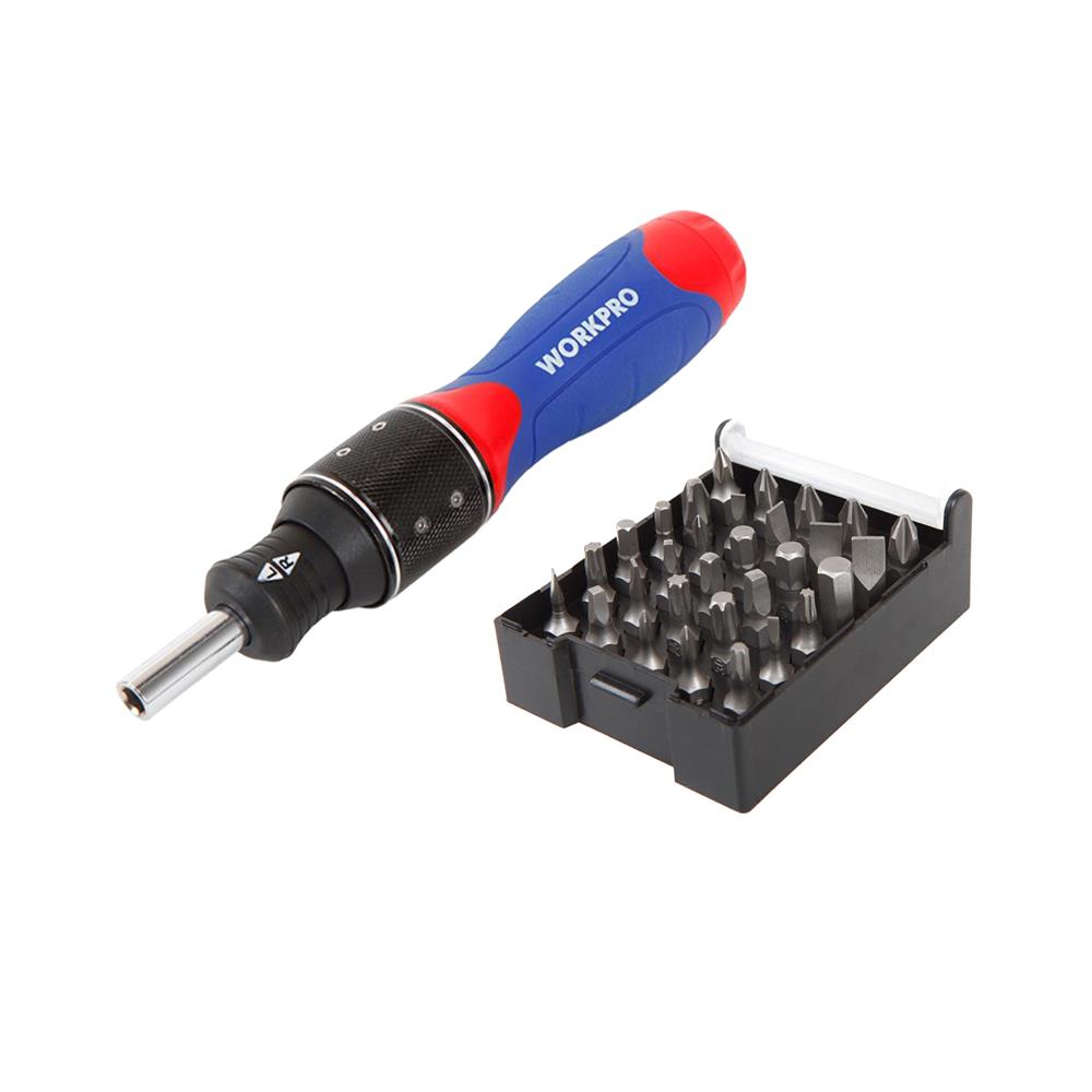 ชุดไขควงอเนกประสงค์ ไขควงสลับหัว 32 ชิ้น WORKPRO WP221055