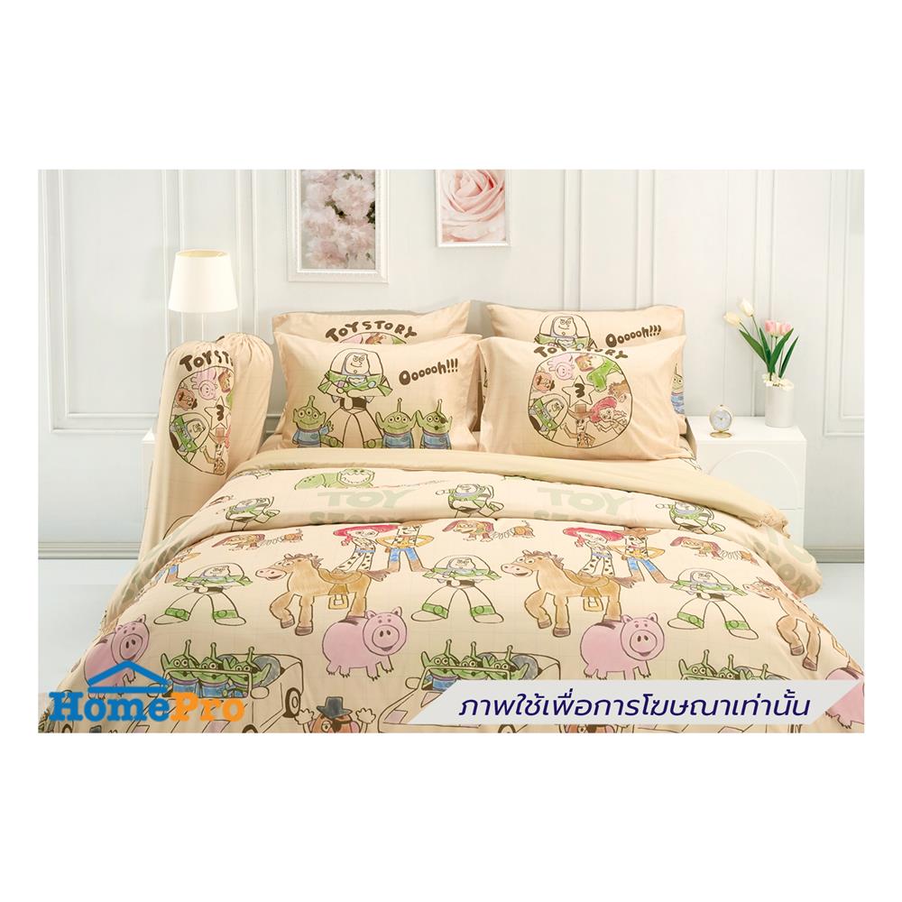 ชุดผ้าปูที่นอน 5 ฟุต (ชุด 6 ชิ้น) TULIP TOY STORY 60256-DLD034