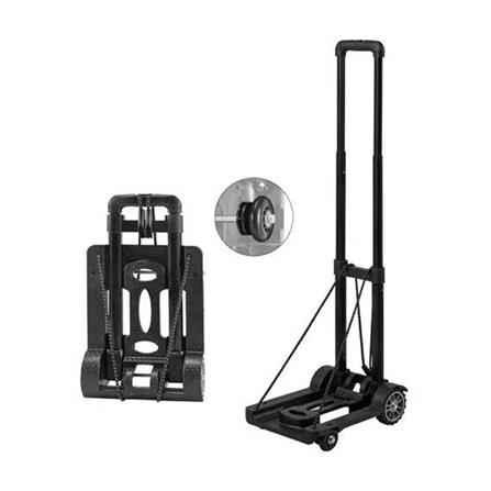 รถเข็น 2 ล้อพับได้ BARCO FOCA-004-BLK 25 กก. สีดำ_1