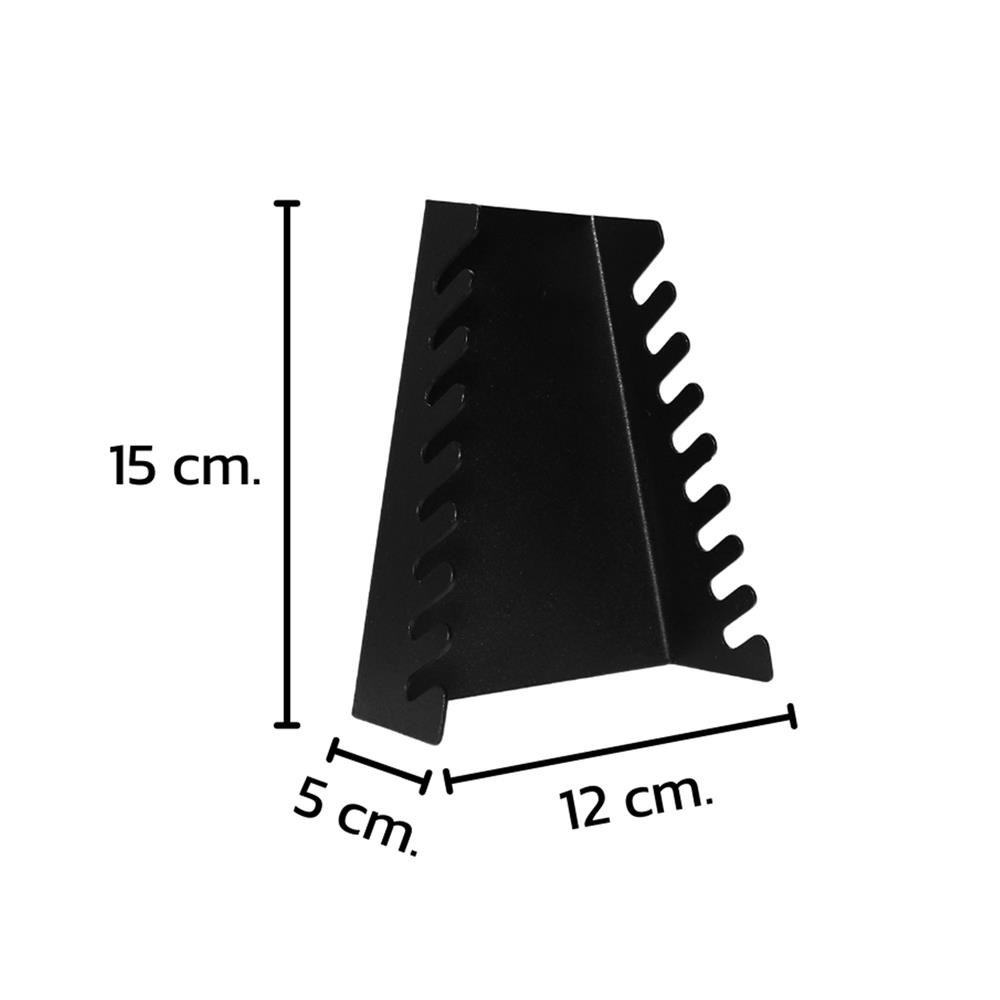 แท่นแขวนเหล็กวางประแจ CUSTOMAI สีดำ