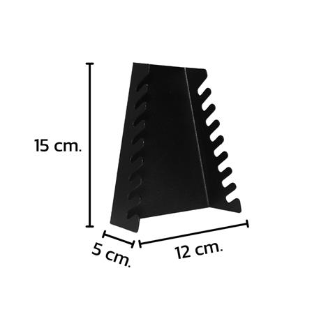 แท่นแขวนเหล็กวางประแจ CUSTOMAI สีดำ_8