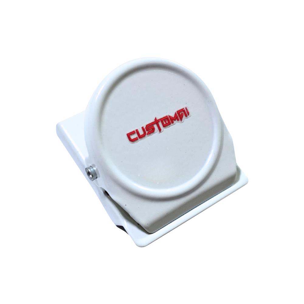 คลิปแม่เหล็กติดแผงเหล็ก PEGBORD CUSTOMAI สีขาว_0