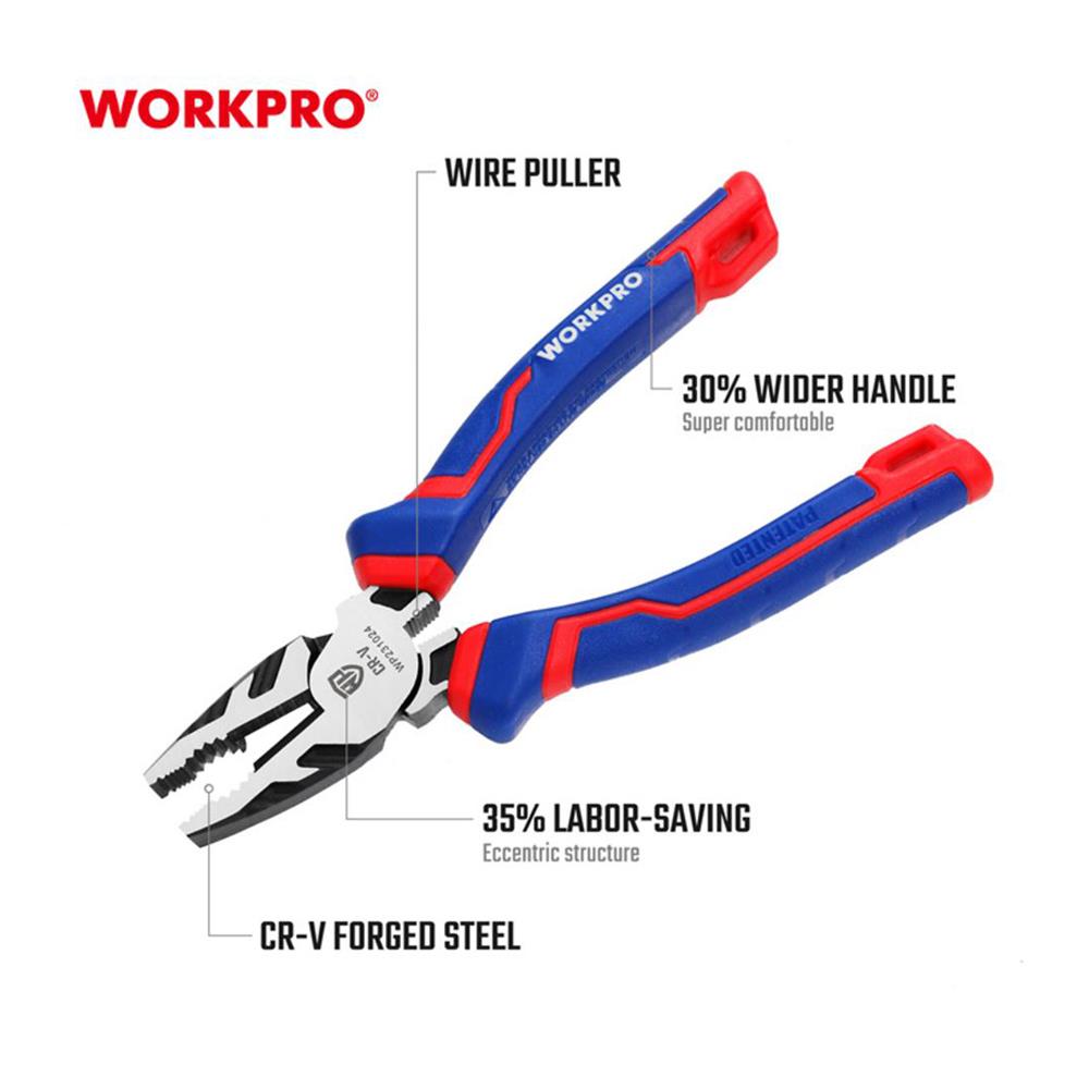 คีมปากจระเข้ WORKPRO WP231024 6 นิ้ว