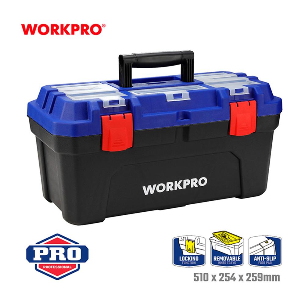 กล่องเครื่องมือพลาสติก WORKPRO WP283002 20 นิ้ว