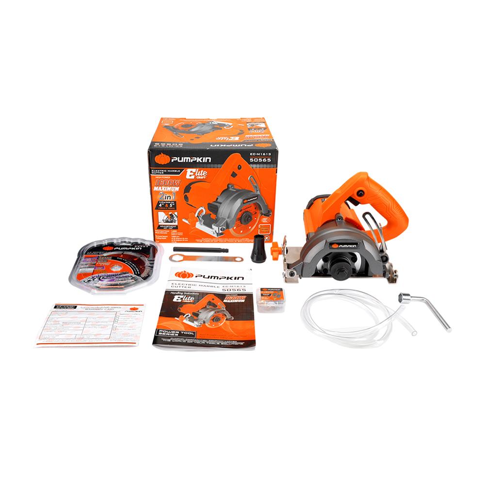 เครื่องตัดหินอ่อน PUMPKIN 50565 EC-M1613 4 นิ้ว 1600 วัตต์