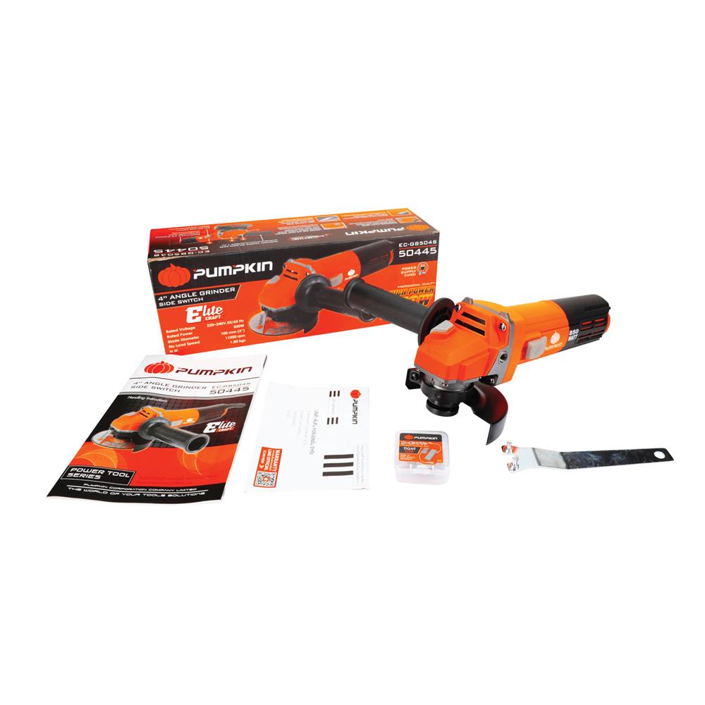 เครื่องเจียร PUMPKIN 50445 G8504S 4 นิ้ว 850 วัตต์