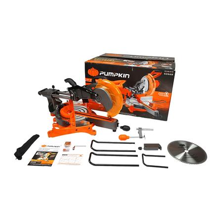 เครื่องเลื่อยองศาสไลด์ 10 นิ้ว PUMPKIN 50568 EC-MS1018 1800 วัตต์_2
