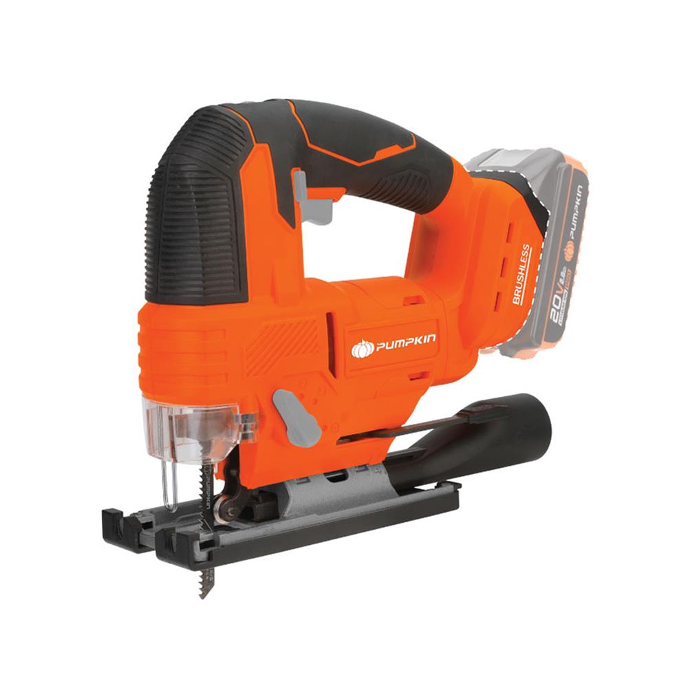 เลื่อยจิ๊กซอว์ไร้สาย (เฉพาะตัวเครื่อง) PUMPKIN 50388 INF-26JSB 20 โวลต์