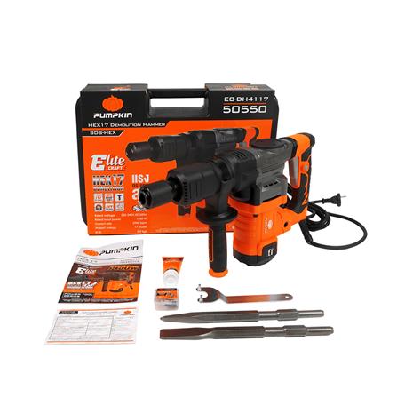สว่านโรตารี่สกัด PUMPKIN 50550 EC-DH4117 HEX17 1450 วัตต์_2