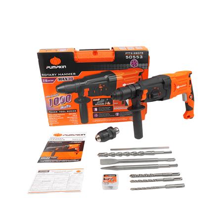 สว่านโรตารี่ PUMPKIN 50553 PTT2-28DFR 28 มม. 1000 วัตต์_2