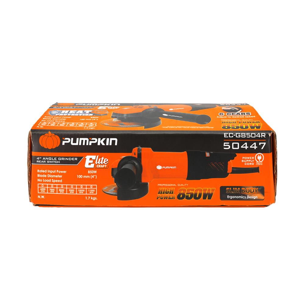 เครื่องเจียร PUMPKIN 50443 G8504R 4 นิ้ว 850 วัตต์