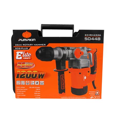 สว่านโรตารี่ PUMPKIN 50448 EC-RH4326 26 มม. 1200 วัตต์_3