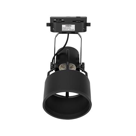 แทรคไลท์ ติดราง E27 SHINING FOCUS สีดำ_1