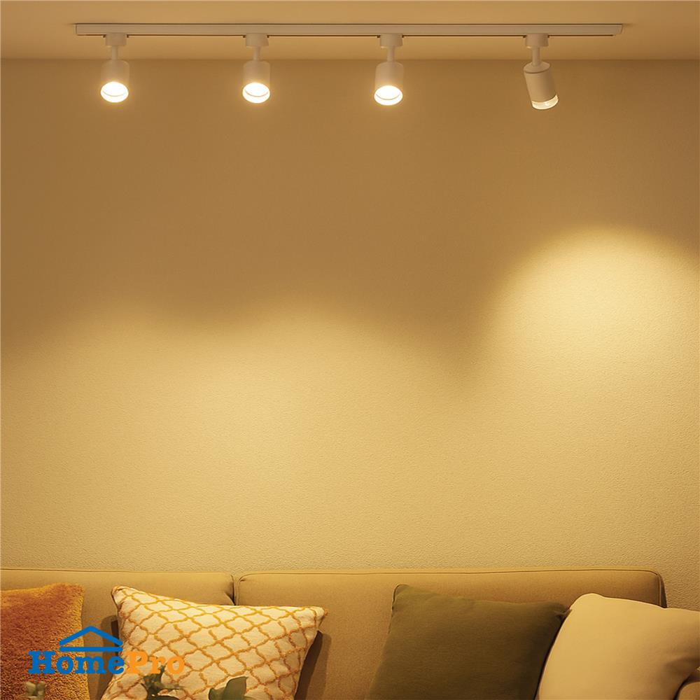 แทรคไลท์ ติดราง GU5.3 SHINING CRYSTAL สีขาว