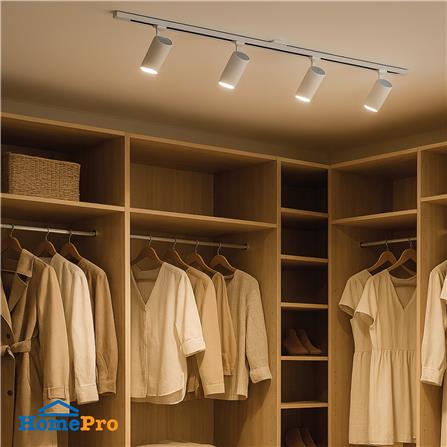 แทรคไลท์ ติดราง GU5.3 SHINING CRYSTAL สีขาว_5