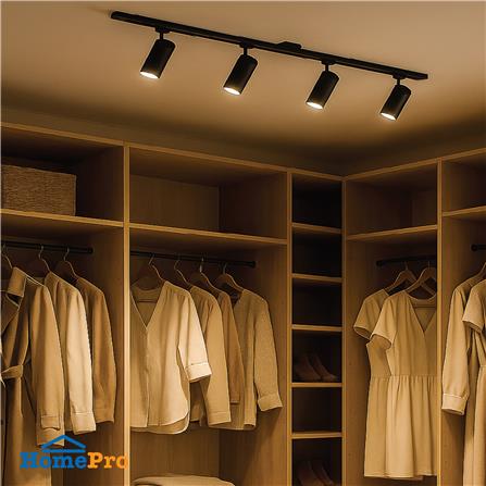 แทรคไลท์ ติดราง GU5.3 SHINING CRYSTAL สีดำ_6