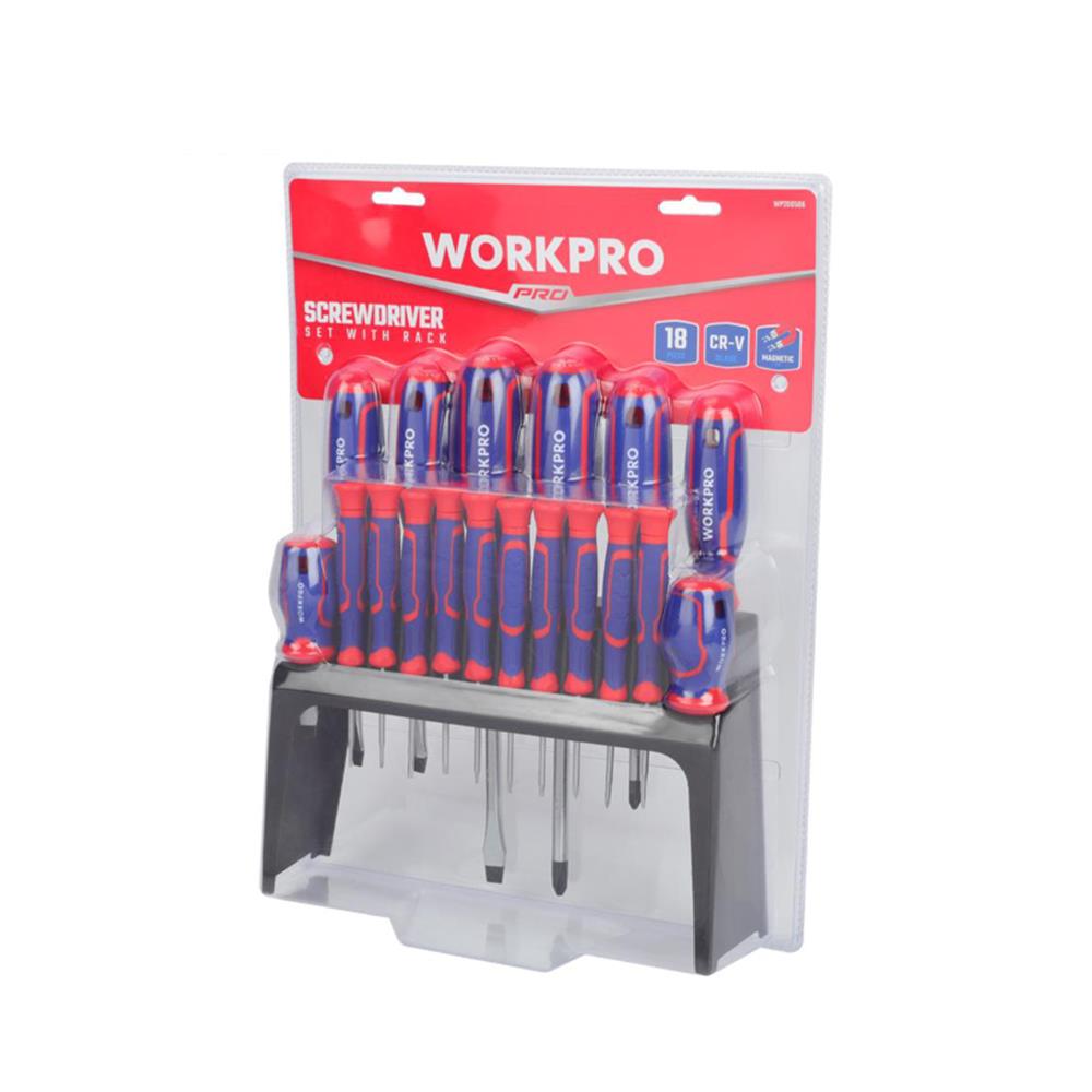 ชุดไขควง WORKPRO WP200506 (ชุด 18 ชิ้น)