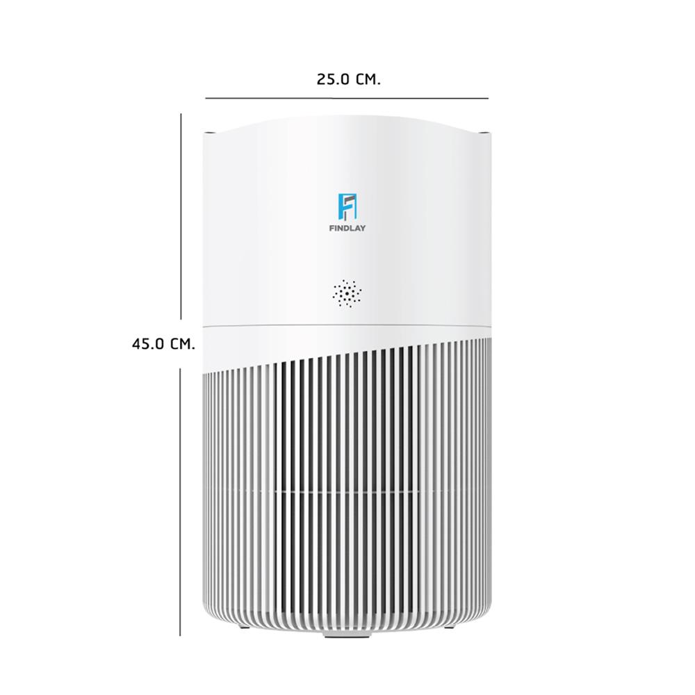 เครื่องฟอกอากาศ FINDLAY PJ10 45 ตารางเมตร สีขาว