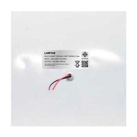 ไฟเพดาน LED LAMPTAN TWINKLE 15 นิ้ว 36 วัตต์ DAYLIGHT/COOL WHITE/WARM WHITE_8