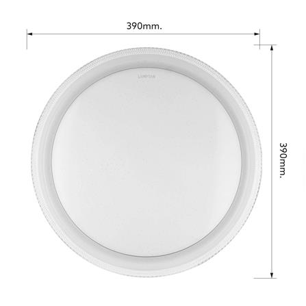 ไฟเพดาน LED LAMPTAN TWINKLE 15 นิ้ว 36 วัตต์ DAYLIGHT/COOL WHITE/WARM WHITE_7