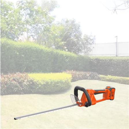 เครื่องตัดแต่งพุ่มไม้ไร้สาย (พร้อมแบตเตอรี่) HI-TOP CHT-BL20VS 20 โวลต์_3