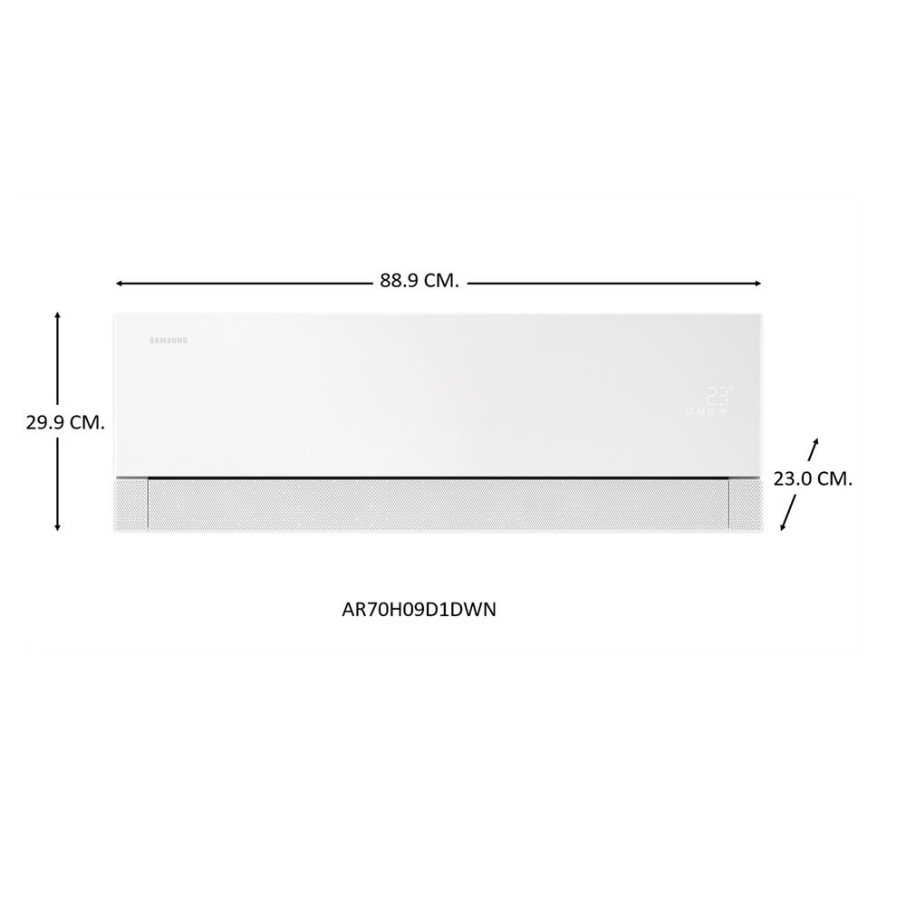 แอร์ผนัง SAMSUNG AR70H09D1DWNST 10000 บีทียู อินเวอร์เตอร์