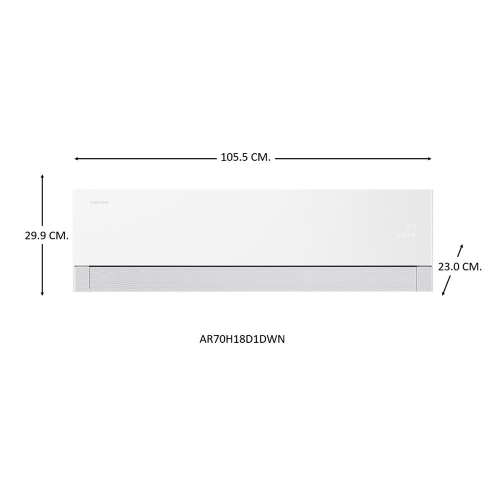 แอร์ผนัง SAMSUNG AR70H18D1DWNST 18000 บีทียู อินเวอร์เตอร์