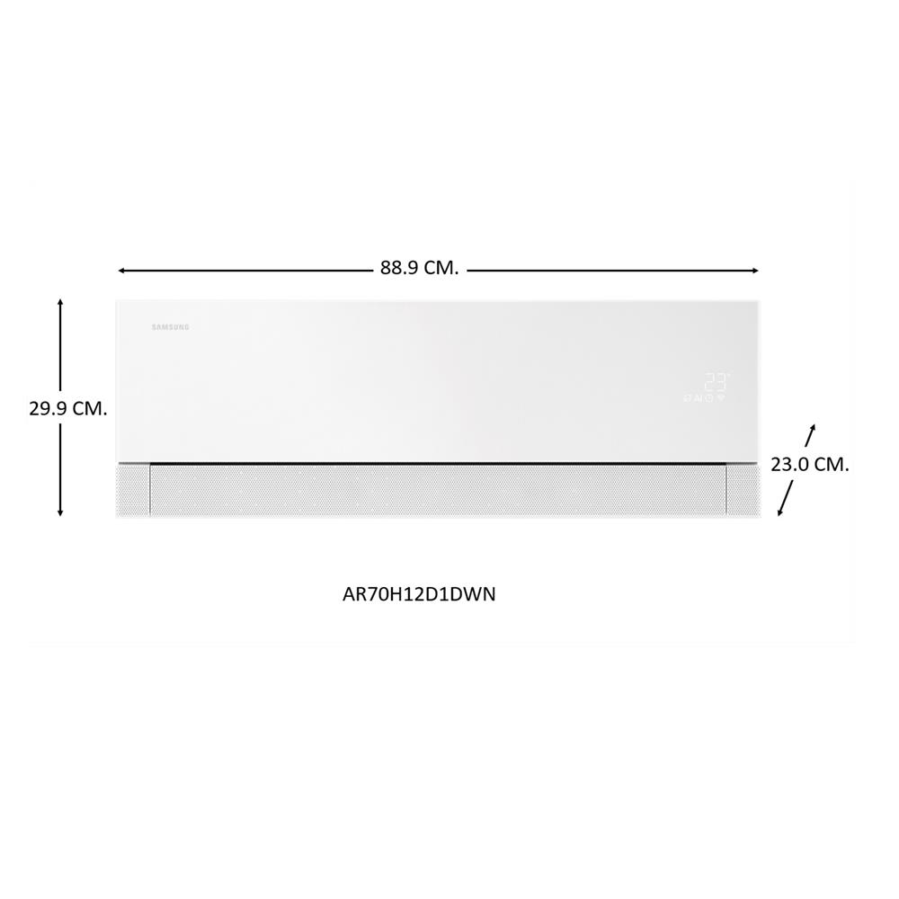 แอร์ผนัง SAMSUNG AR70H12D1DWNST 12000 บีทียู อินเวอร์เตอร์
