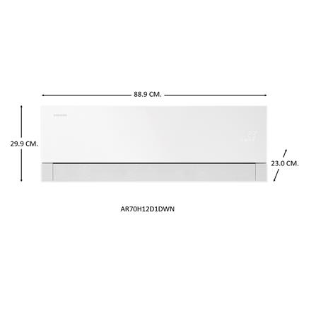 แอร์ผนัง SAMSUNG AR70H12D1DWNST 12000 บีทียู อินเวอร์เตอร์_6