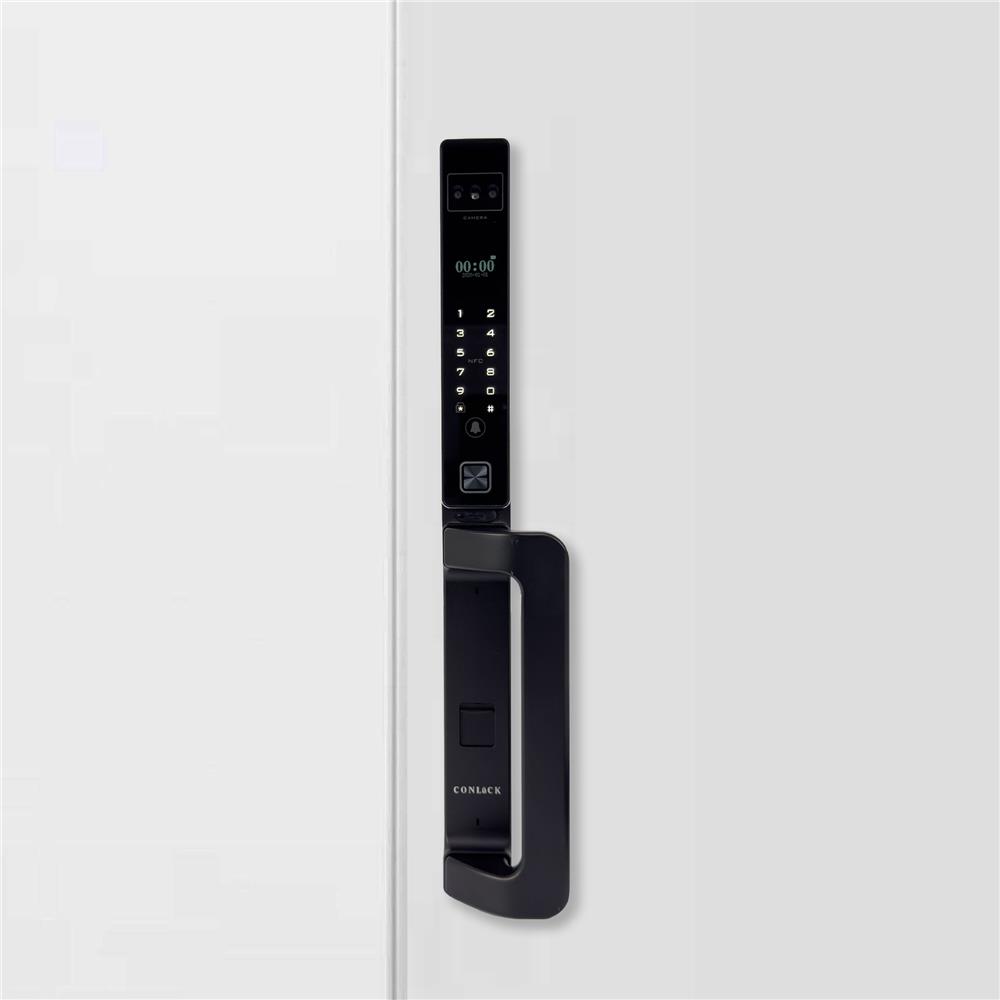 กลอนดิจิตอล CONLOCK XERCON CURVE สีดำ