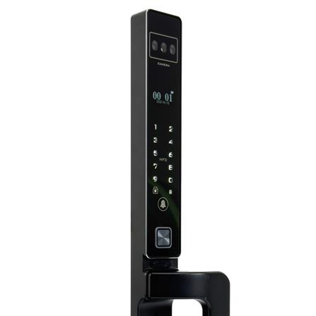 กลอนดิจิตอล CONLOCK XERCON CURVE สีดำ_2