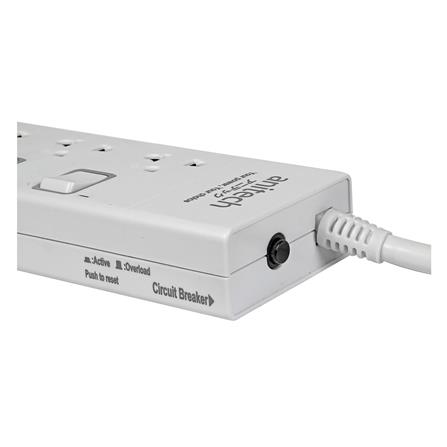 รางปลั๊กไฟ 4 ช่อง 4 สวิตช์ ANITECH H7154 16 แอมป์ 5 ม._3