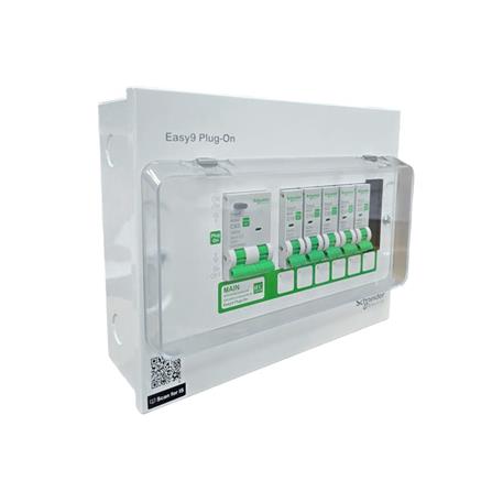 ชุดตู้คอนซูมเมอร์ C-UNIT 6 ช่อง เมน 63 แอมป์ SCHNEIDER_1