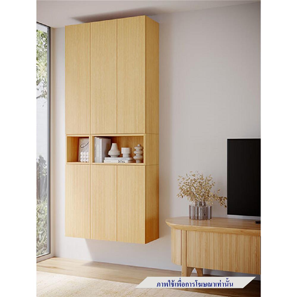 ตู้แขวนผนัง SB BUILT IN WISEST 19239317 90 ซม. สี MONACO OAK