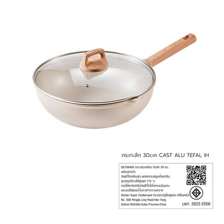 กระทะลึก 30 ซม. TEFAL CAST ALU IH_1