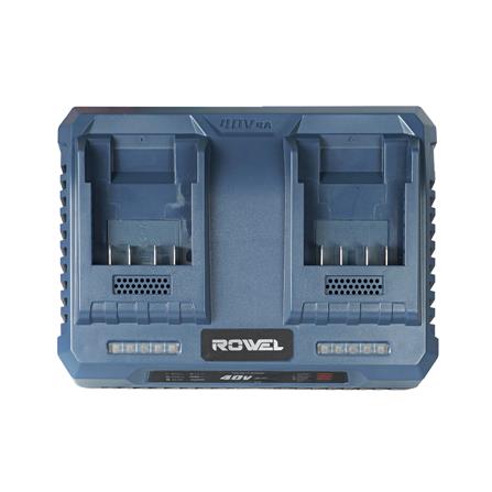 แท่นชาร์จแบตเตอรี่ 2 ช่อง ROWEL BCR4040DZX 40 โวลต์ 4 แอมป์_1